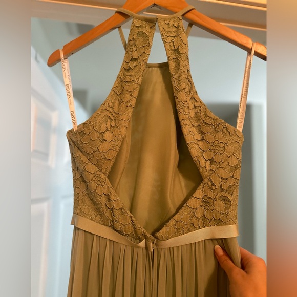 David’s Bridal Meadow Bridesmaids Dress 3550MEADOW - Picture 9 of 11